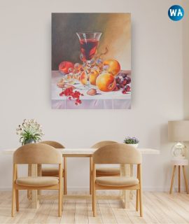 Wacuadros pintura al oleo cuadro para comedor